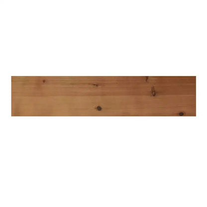 Mensole a Muro Flottanti in Legno da 27" con Staffe in Metallo Nero, Finitura Rustica Marrone, Nessun Assemblaggio