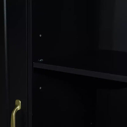Mobile Contenitore da Bagno Alto 173 cm con 2 Cesti Portabiancheria Inclinabili e Ripiani Regolabili