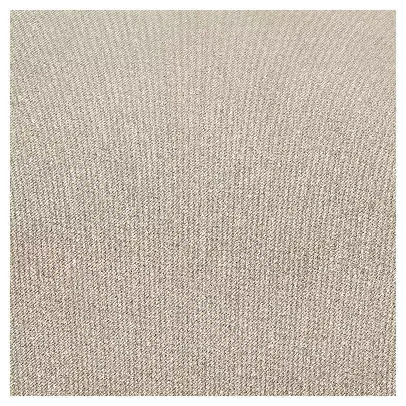 Poltrona Reclinabile Girevole, Twill Effetto Velluto Grigio, Girevole a 360°, Capacità 102 kg