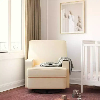 Poltrona Reclinabile Girevole, Twill Effetto Velluto Grigio, Girevole a 360°, Capacità 102 kg