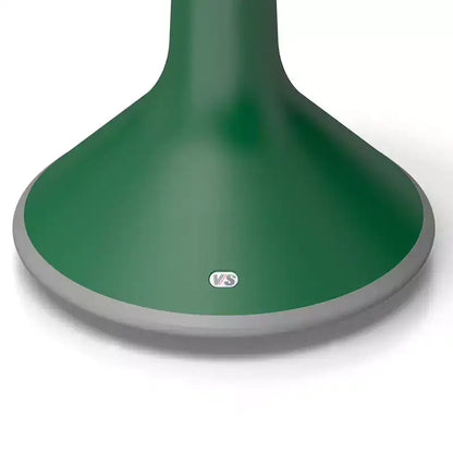 Sgabello ergonomico flessibile da 45 cm per seduta attiva, base convessa per bambini e adulti, verde